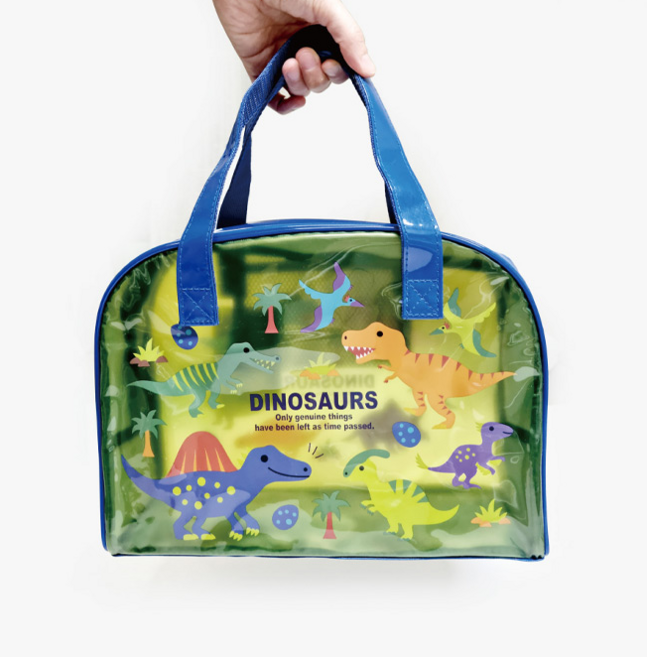 다이노사우루스 보스턴 비치백 공룡 방수 남아 수영가방