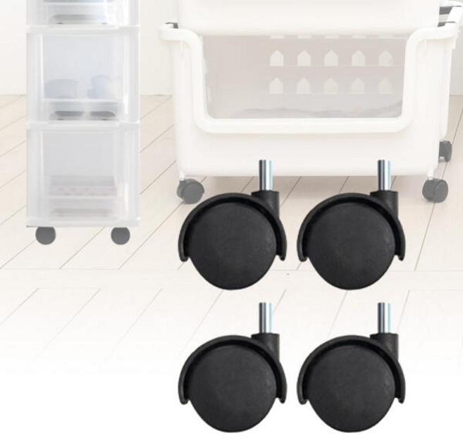 아트박스/보노하우스 보노전용바퀴1세트(4EA)/타사제품호환X/(착불발송), 이동식바퀴 블랙 1세트, 1개