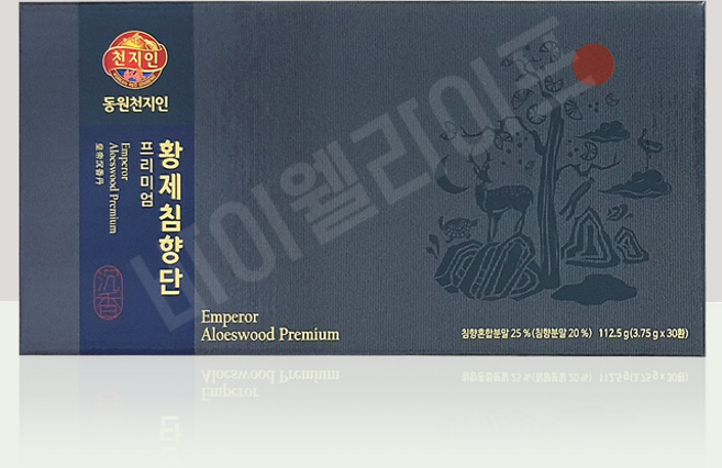 동원 천지인 프리미엄 황제침향단 30환 침향환 침향원 선물세트(쇼핑백포함), 1개, 112.5g