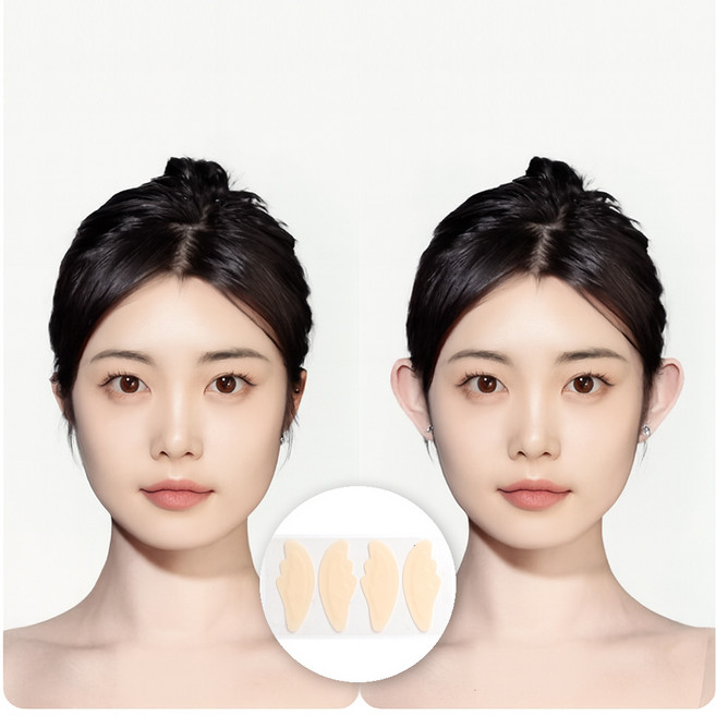 누운 귀 테이프 누운귀테이프 교정 리프팅 스티커 테이프 60p, 1개, 05날개형16p