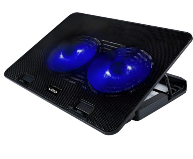 레토 메탈 듀얼쿨러 노트북 거치대 LCS-S01, 화이트 (4단 각도조절), 1개