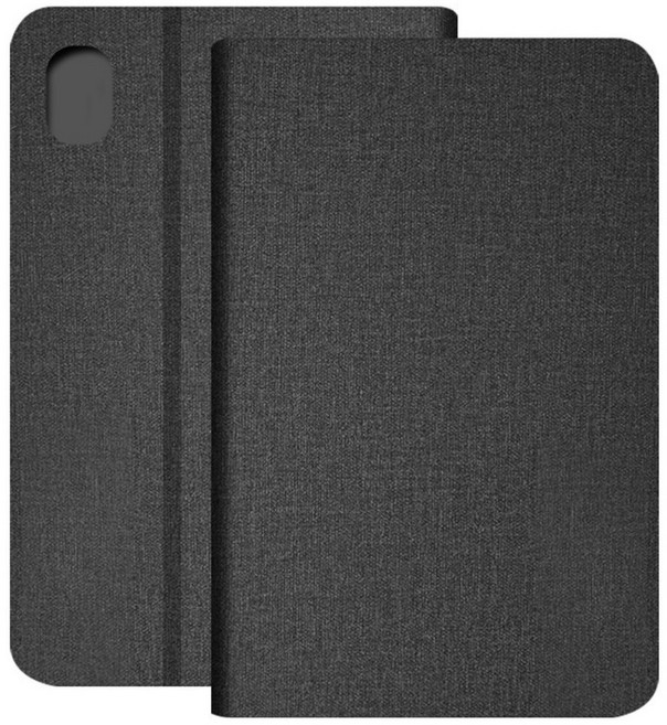 ALLDOCUBE iPlay 60 Mini Pro 북커버 케이스, 차콜블랙, 1개