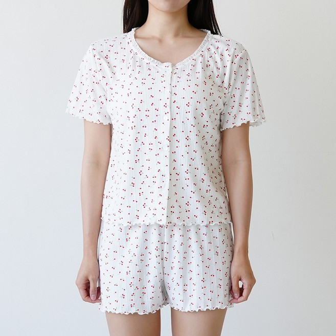 엘라운지 러블리 소녀감성 투피스 파자마 세트