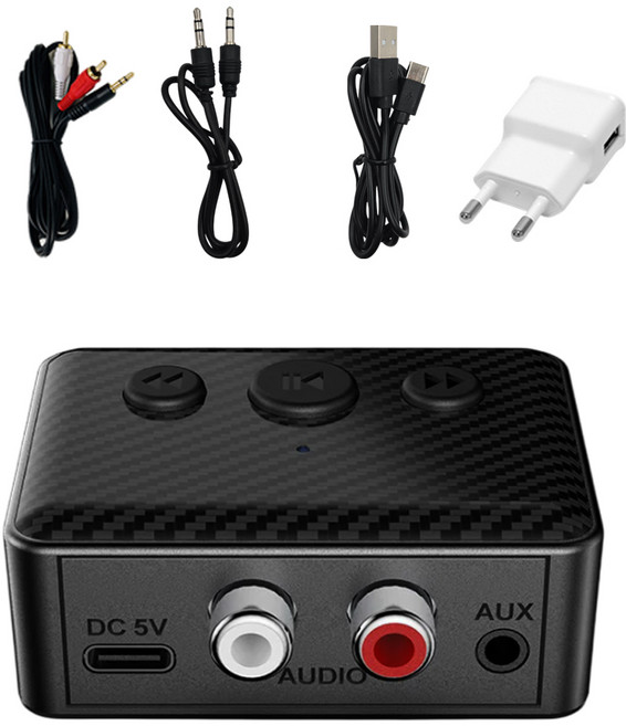 제이프로 5.4 블루투스 오디오 리시버 앰프 오디오 수신기 AUX RCA USB 지원