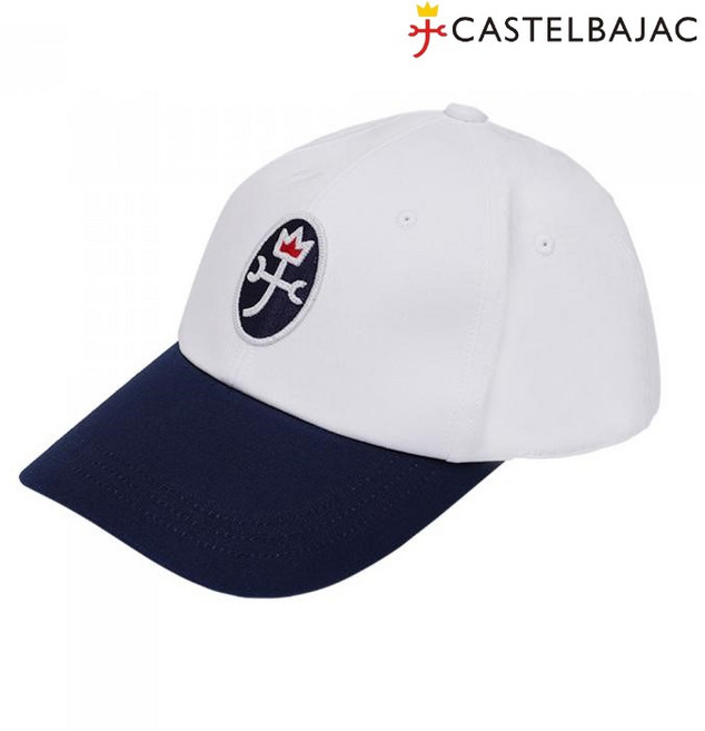 까스텔바작 남성 자수 포인트 볼캡_BGCWGC201WH, 화이트, 1개