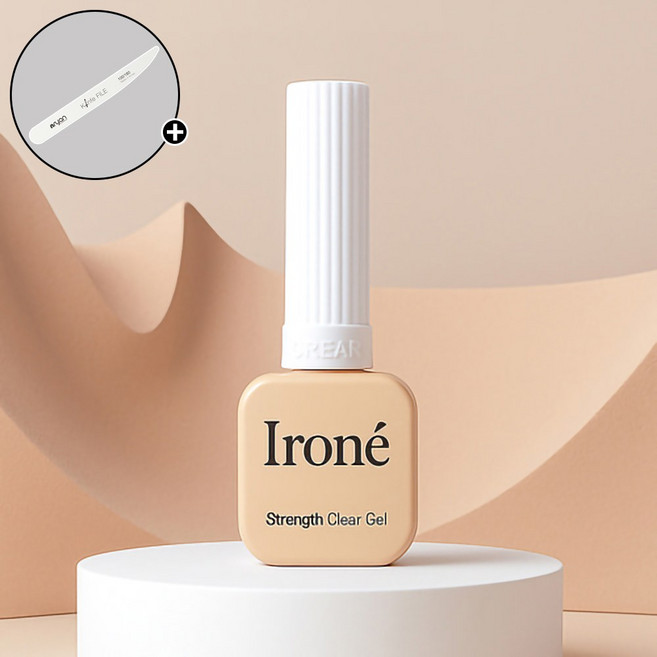 리뉴얼바틀 뷰젤 크레아 아이로네 스트랭쓰 클리어젤 10g + 엔리안 나이프파일 증정, 1개