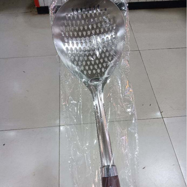 DFMEI 316不鏽鋼撈麪勺撈餃子撈勺油漏勺笊籬家用廚房加厚加寬, 1個