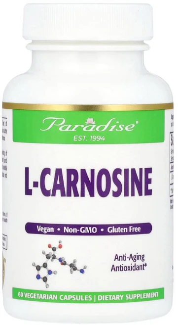 파라다이스허브 카르노신 500mg L Carnosine 엘카르노신 캡슐 60정 - 쿠팡