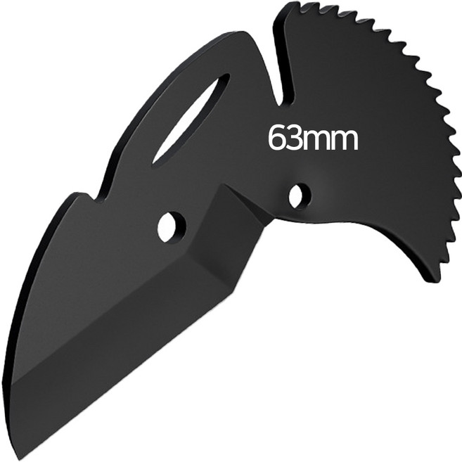 툴스터치 PVC 엑셀가위 파이프 절단기 날 63mm, 1개