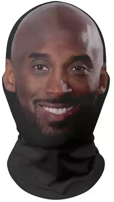 3d 인쇄 메시 마스크 풀 페이스 시뮬레이션 비주얼 마블의 아이언 맨 데드 할로윈 파티 공포 코스프레, 04 Kobe Bryant