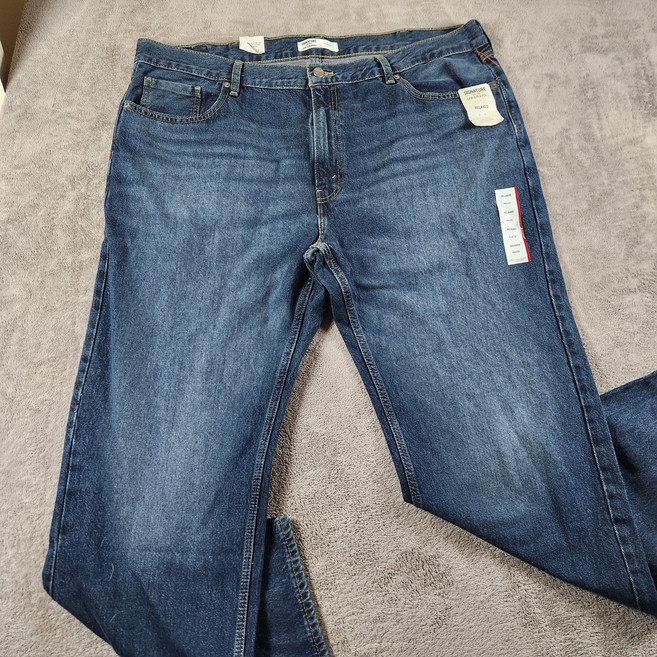 [Levi's] Strauss Signature Gold Relaxed Men's Size 44x22 Mid Rise Denim Jeans