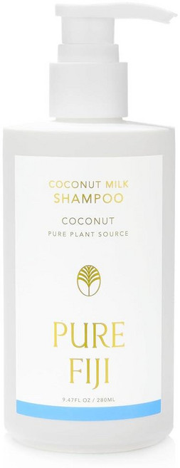 PURE FIJI 코코넛 밀크 샴푸 (280ml/9.47액량 온스), PURE FIJI 코코넛 밀크 샴푸 280ml/9.47