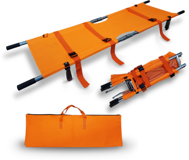 구급휴대용들것 접이식 이동식 응급환자용 구조용 바퀴형, 1개