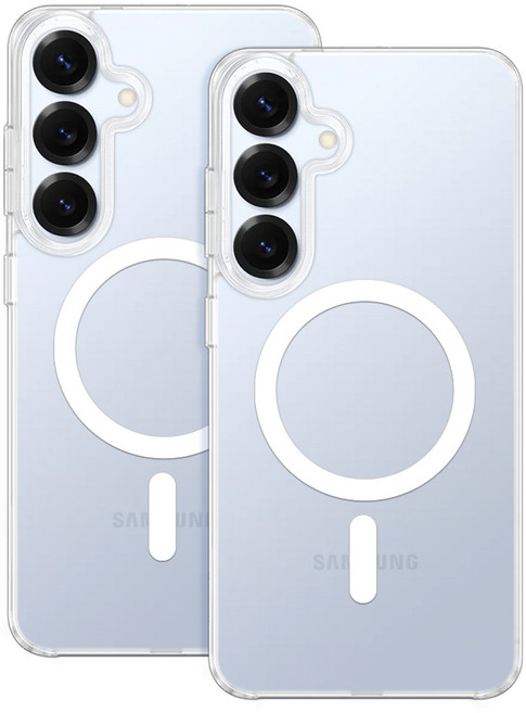 강력 자력 맥세이프 투명 변색 방지 마그네틱 케이스 2개입 세트