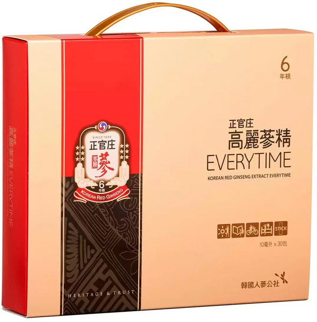 正官庄 高麗蔘精 EVERYTIME, 30個, 10ml