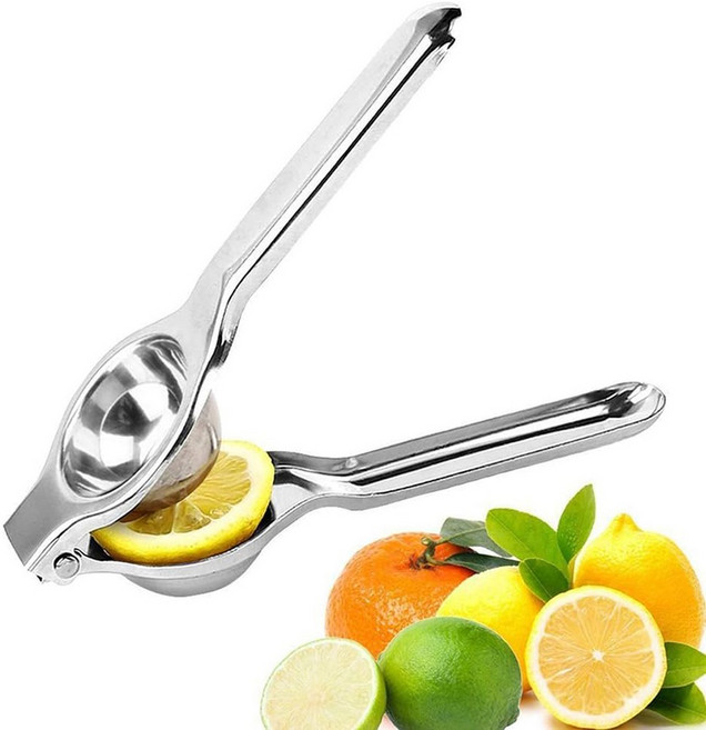스테인레스 스틸 Juicer 프로세서 레몬 압착기 오렌지 과일 가정용 클립 프레스 주방 액세서리, 1PC