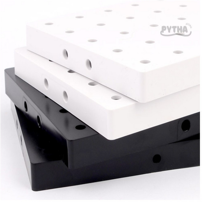 페그보 타공판 2개입 철제페그보드, 검정