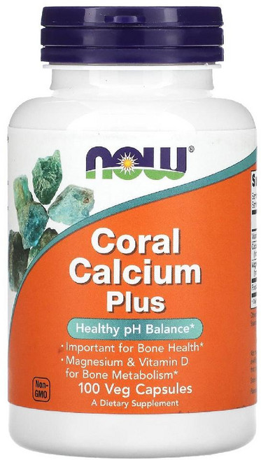나우푸드 코랄 칼슘 플러스 100 베지 캡, 비건, 알약/캡슐, 범용, 100정, 1개