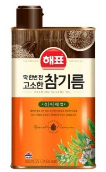 해표 참기름 500ml, 12개