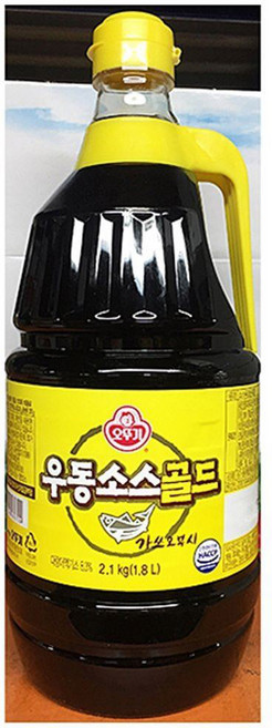 우동소스 (오뚜기 2.1k), 2.1kg, 1개