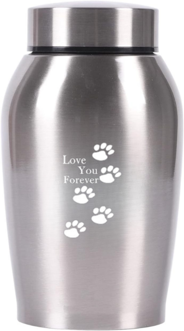 반려동물 유골함 금속 밀봉 방습 보관함, 1개