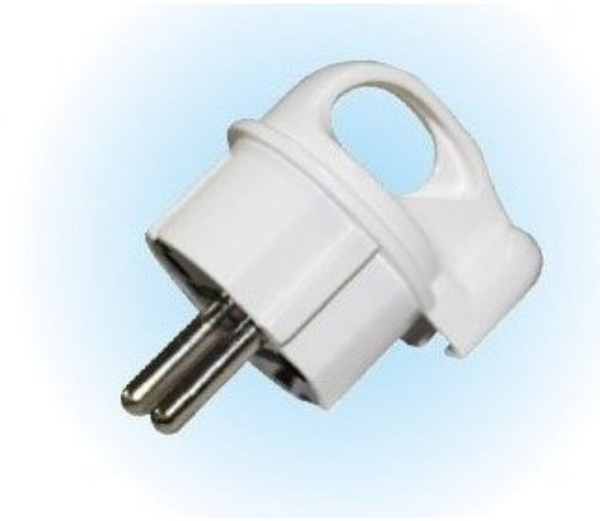 국산 일자 무접지 플러그 220V 돼지코 어댑터 멀티탭 DIY 전자 전기 플러그 배선, 55mm, 1개