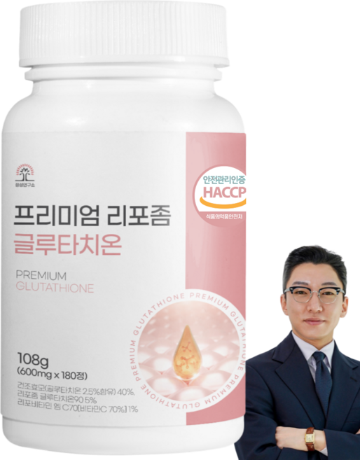 리포좀 글루타치온 프리미엄 대용량 6개월분 HACCP 인증, 1개, 180정