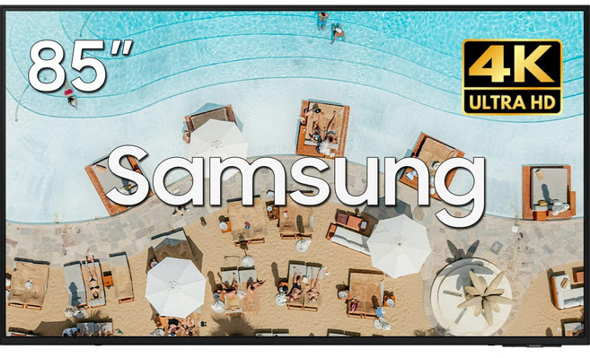 삼성전자 UHD 스마트 사이니지 TV BED-H UHD 4K LED 에너지효율 1등급, LH85BEDH, 방문설치, 벽걸이형, 85인치