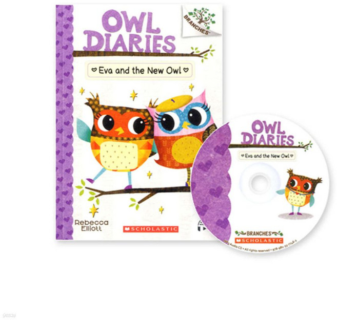 Owl Diaries 4: Eva and the New Owl (with CD & Storyplus QR)