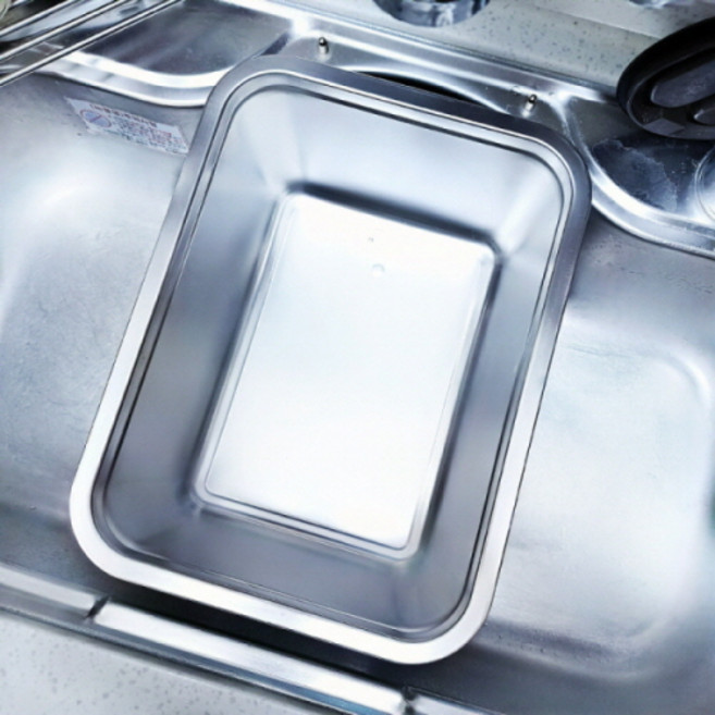 영그린 깊고 넓은304 스테인레스 설거지통 15L, 1개, 무광실버