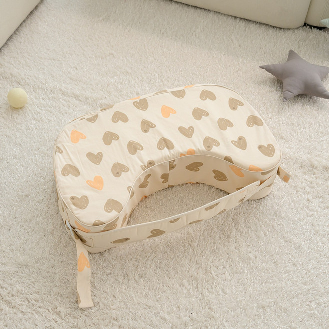 베이비스텔라 양손프리 높은 수유쿠션, 스위트 하트-하드쿠션 Super High