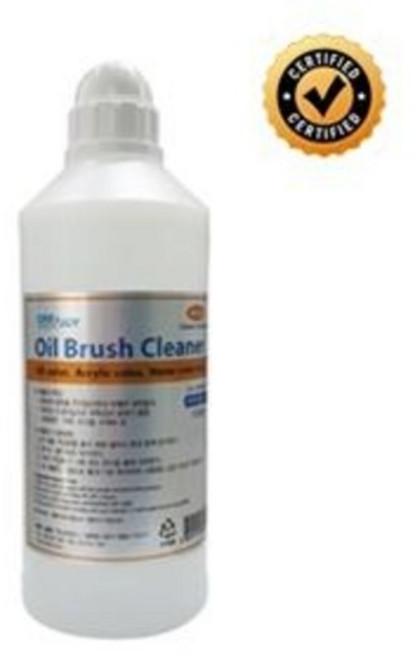 크리앤조이 붓 세척액 유화붓 아크릴붓 수채화붓 / 옵션선택, 1000ml