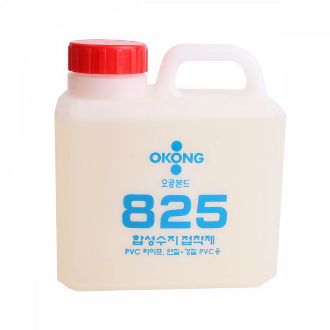 오공 PVC용 합성수지 접착제 오공본드825 PVC본드 1Kg, 1개