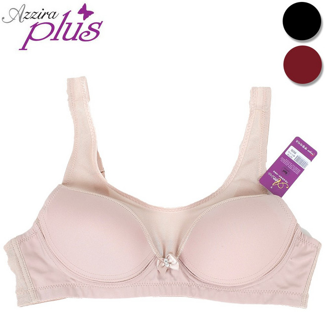 아찌라 716 노와이어 브라 보정속옷 3단 끈조절 기본패드 국내생산