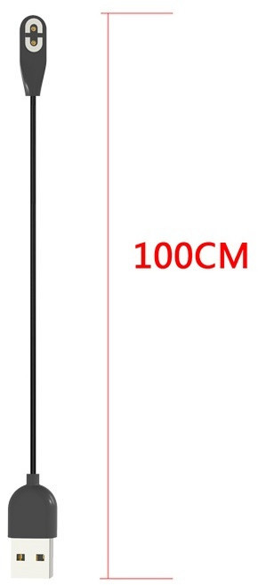 Shokz 韶音 OpenComm C102 骨傳導藍牙耳機充電線, 黑色100CM