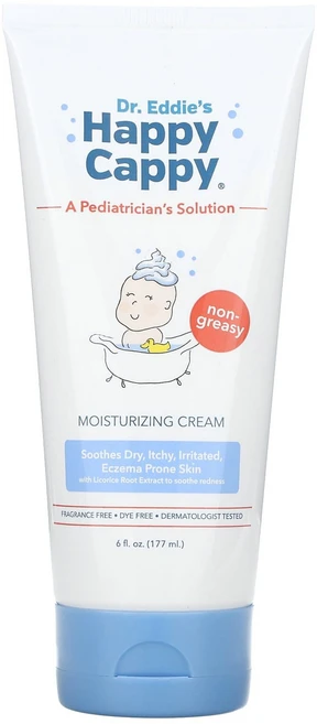해피 캐피 모이스처라이징 크림 무향 177ml (6 fl oz) HPC-00047, 1 - 쿠팡