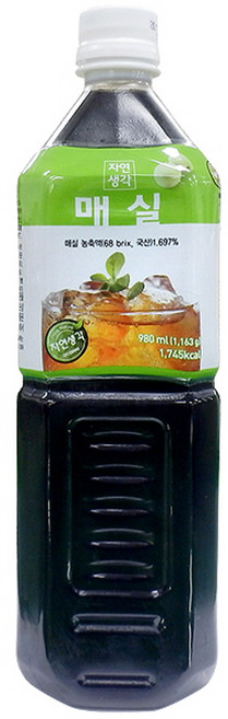 희창유업 자연생각 매실 농축액, 980ml, 10개