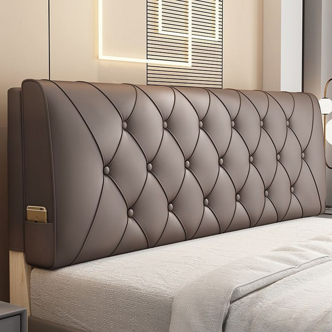 쿠션 침대 프레임 받침대 등받이 커버 인테리어 대형 북유럽 침실 리폼