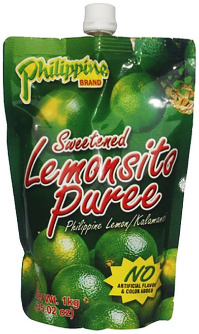 필리핀 깔라만시 52 스위트 퓨레 1kg 1박스 18개