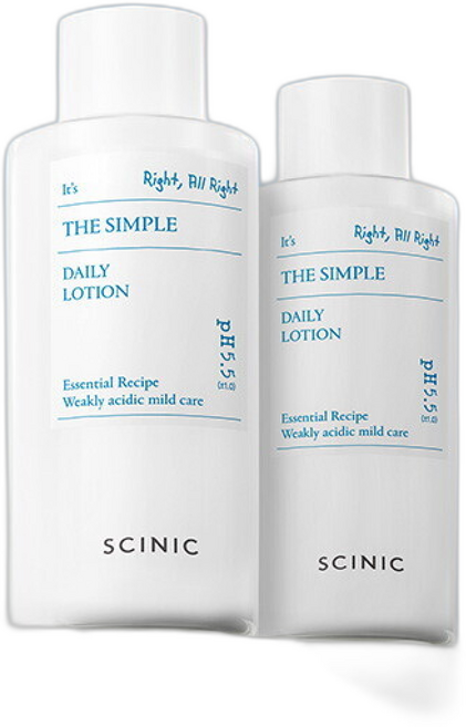 싸이닉 더 심플 데일리 로션, 260ml, 2개
