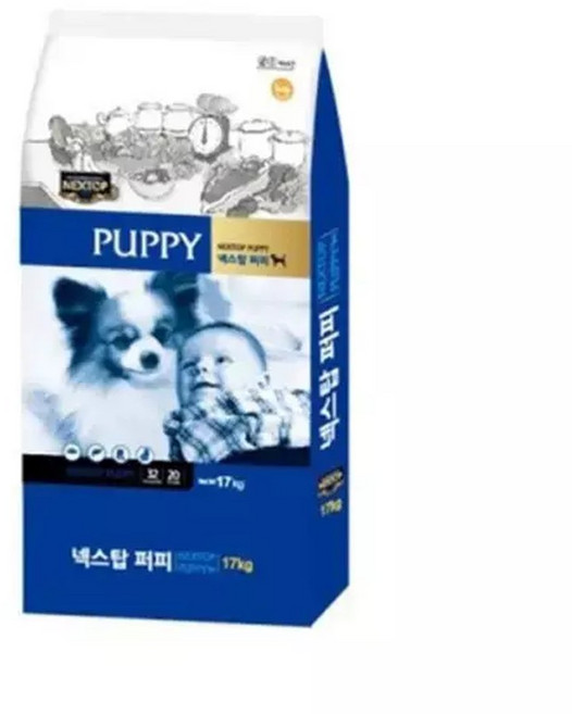 넥스탑 기능성 사료, 퍼피, 17kg, 1개