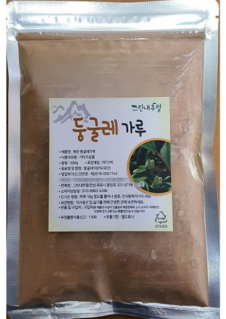(그린내추럴) 국내산(경기도 양평) 볶은 둥굴레가루 300g, 1개