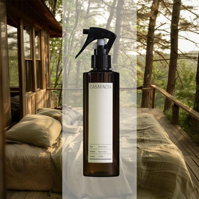 카사바시아 니치 룸스프레이 섬유향수 멀티퍼퓸 필로우미스트, 1개, 250ml, 오 트리쁠 세드르 디 리방