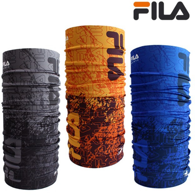 FILA SAFETY 멀티스카프/휠라 자외선차단 마스크/냉감소재, mix블루