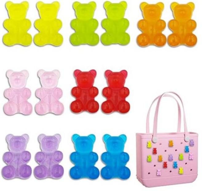 호환 Bogg Bag 진주용 참 Bogg Bag 액세서리용 나비 체인 사랑 Simply Southern Beach Tote와 호환되는 참, 01 빠른, [27] D