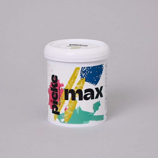 pieke MAX 시트지&플라스틱 전용 프리미엄 수성페인트 피크 맥스, 1개, 1kg, (MAX) ivory cream
