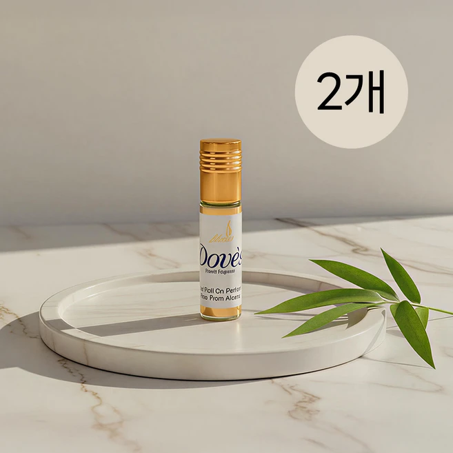 도브 프렌치 프래그런스 롤 온 퍼퓸 향수 6ml 2개 - 쿠팡