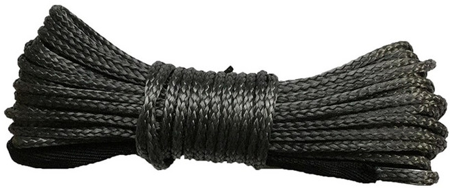 플라즈마 케이블 합성 윈치 라인 UHMWPE 로프 외장 포함 자동차 액세서리 6mm X 15m, 1개