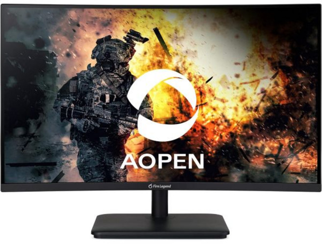 AOPEN by Acer 27HC5UR Pbmipx 27인치 1500R 커브드 제로 프레임 WQHD2560 x 1440 게이밍 모니터 AMD 프리싱크 프리미엄 기술 최대 165, FHD_27-inch, 1개