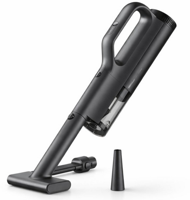 샤오미 미지아 차량용 무선 진공청소기 21kPa 강력흡입 Type-C 충전, 블랙